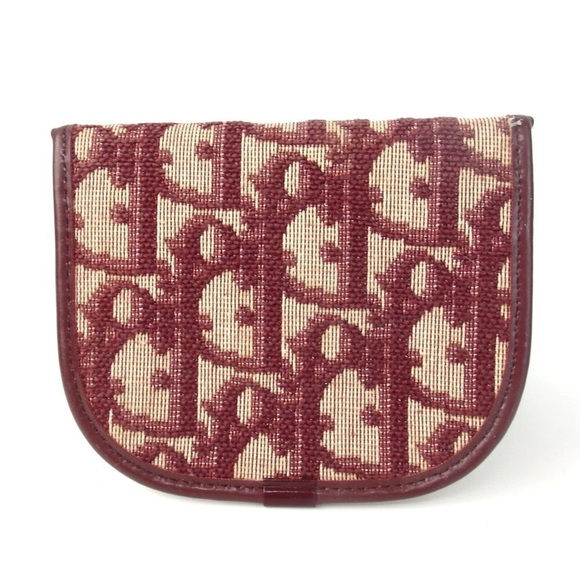 Christian Dior Trotter Vintage Coin-purse Leather Canvas - Picture 2 of 12